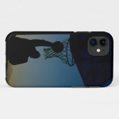 バスケットボールデザイン Case-Mate iPhoneケース (裏面(横))