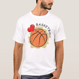 バスケットボールデザイン Tシャツ