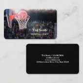 バスケットボールトレーナー 名刺 (正面/裏面)