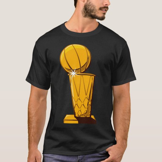 バスケットボールトロフィー Tシャツ (正面)