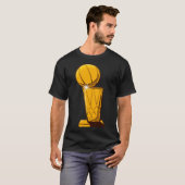 バスケットボールトロフィー Tシャツ (正面フル)