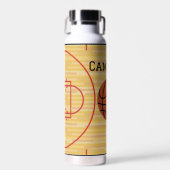 バスケットボールトール銅真空絶縁 ウォーターボトル (正面)