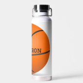 バスケットボールトール銅真空絶縁 ウォーターボトル (背面)