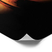 バスケットボールドアポスタユニークーモダンスポーのアートワーク ポスター (角)