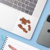 バスケットボールドーナツホール シール (ノートパソコンとiPhone)