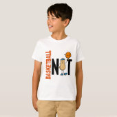 バスケットボールナット1 Tシャツ (正面フル)