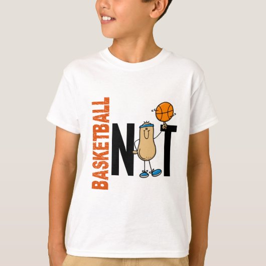 バスケットボールナット1 Tシャツ (正面)