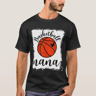 バスケットボールナナバスケ恋人おばあちゃんバスケットボール Tシャツ