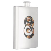 バスケットボールナンバー8クラシックスキットル フラスク (右)