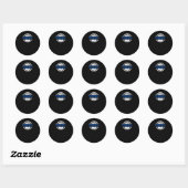 バスケットボールノブ2 ラウンドシール (シート)