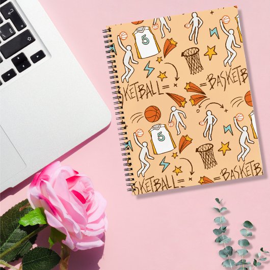 バスケットボールノートブックへの愛情 ノートブック