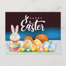 バスケットボールハッピーイースターホリデイtoプレイヤー