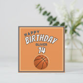 バスケットボールハッピーバースデースポーツ カード (スタンド正面)