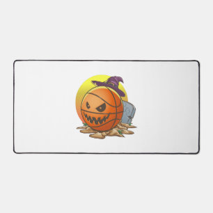 バスケットボールハロウィーン デスクマット