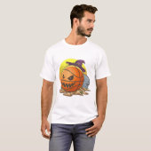 バスケットボールハロウィーン Tシャツ (正面フル)