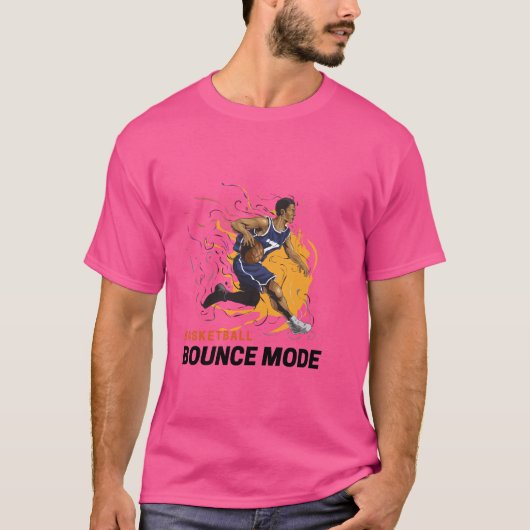 バスケットボールバウンスTシャツ Tシャツ (正面)