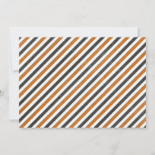 バスケットボールバスケの誕生日パーティーのボーイ写真 招待状 (裏面)