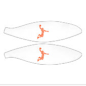 バスケットボールバスケシンボルスラムジャンプ時間 ミニバスケットボール (パネル)