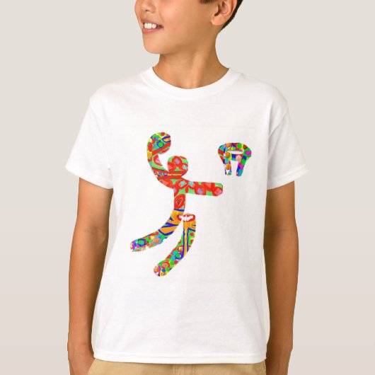 バスケットボールバスケットボール Tシャツ (正面)