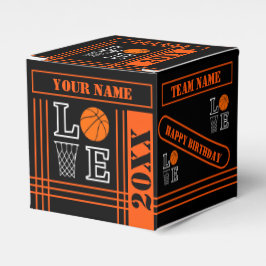 バスケットボールバスケ，バスケットボールプレイヤーギフト フェイバーボックス