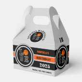 バスケットボールバスケ，バスケットボールプレイヤーギフト，誕生日 フェイバーボックス (正面サイド)