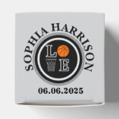 バスケットボールバスケ，バスケットボールプレイヤーギフト，誕生日 フェイバーボックス (上部)