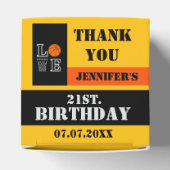 バスケットボールバスケ，バスケットボールプレイヤーギフト，誕生日 フェイバーボックス (上部)