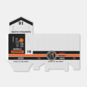 バスケットボールバスケ，バスケットボールプレイヤーギフト，誕生日 フェイバーボックス (折り畳みなし)