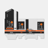 バスケットボールバスケ，バスケットボールプレイヤーギフト，誕生日 フェイバーボックス (折り畳みなし)