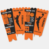 バスケットボールバスケ，バスケットボールプレイヤーギフト，誕生日 フェイバーボックス (見開き)