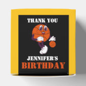 バスケットボールバスケ，バスケットボールプレイヤーギフト，誕生日 フェイバーボックス (上部)