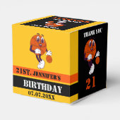 バスケットボールバスケ，バスケットボールプレイヤーギフト，誕生日 フェイバーボックス (裏面サイド)