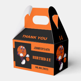 バスケットボールバスケ，バスケットボールプレイヤーギフト，誕生日 フェイバーボックス