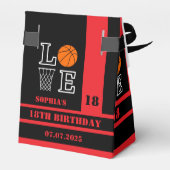 バスケットボールバスケ，バスケットボールプレイヤーギフト，誕生日 フェイバーボックス (裏面サイド)