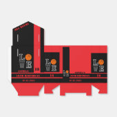 バスケットボールバスケ，バスケットボールプレイヤーギフト，誕生日 フェイバーボックス (折り畳みなし)