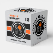 バスケットボールバスケ，バスケットボールプレイヤーギフト，誕生日 フェイバーボックス (裏面サイド)