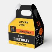 バスケットボールバスケ，バスケットボールプレイヤーギフト，誕生日 フェイバーボックス (裏面サイド)