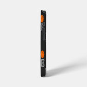 バスケットボールバスケ，バスケットボールプレイヤーギフト iPhoneケース (左側面)