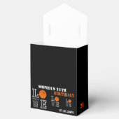 バスケットボールバスケ，バスケットボールプレーヤー誕生日ギフト フェイバーボックス (オープン)