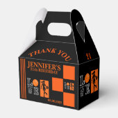 バスケットボールバスケ、バスケットボールプレーヤー誕生日 フェイバーボックス (正面サイド)