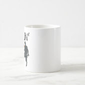 バスケットボールバリンコーヒーマグ コーヒーマグカップ (中央)