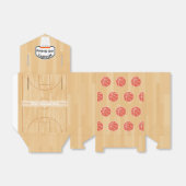 バスケットボールバースデーパーティーゲストサンキュー フェイバーボックス (折り畳みなし)