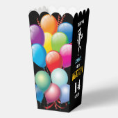 バスケットボールバースデーパーティー，バスケットボールガールプレーヤー フェイバーボックス (裏面)