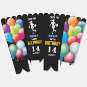 バスケットボールバースデーパーティー，バスケットボールガールプレーヤー フェイバーボックス (見開き)