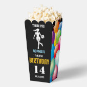 バスケットボールバースデーパーティー，バスケットボールガールプレーヤー フェイバーボックス (はじけた状態)