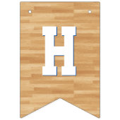 バスケットボールバースデーパーティー バンティングフラッグ (第2の旗)