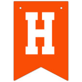 バスケットボールバースデーパーティー バンティングフラッグ (第2の旗)