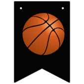 バスケットボールバースデーパーティー バンティングフラッグ (第1の旗)