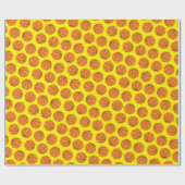 バスケットボールバースデーパーティー ラッピングペーパー (フラット)