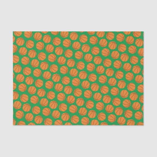 バスケットボールバースデーパーティー 薄葉紙 (正面)